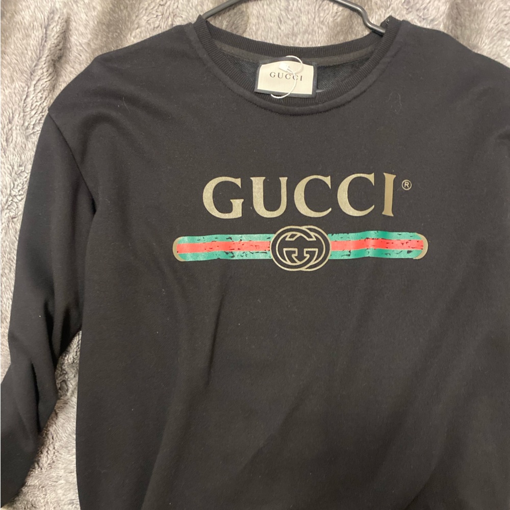 Gucci crewneck sweater-vintage